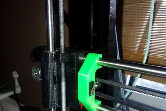 prusa i3 x endstop holder gap small 3d printer parts enhancements 3d print model - Mito3D