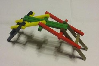 puente da vinci juegos leonardo autoportante 3d print model - Mito3D