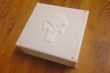 punisher top plate jetson-tk1 case other nvidia jetson tk1 3D print model - Mito3D
