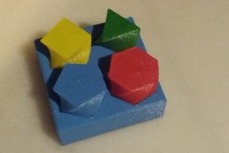 puzzle ABS peque os - Spielzeug rompecabezas bebe peques espiral 3d print model - Mito3D