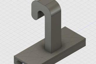python fixations de rails d'autres enablecreatetime1 3d print model - Mito3D