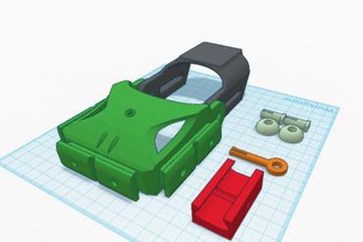 python révision 1 maker diy 3d print model - Mito3D