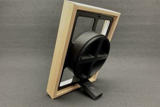qi wireless charger insert 5x7 picture frames gadget inductive frame 3d print model - Mito3D
