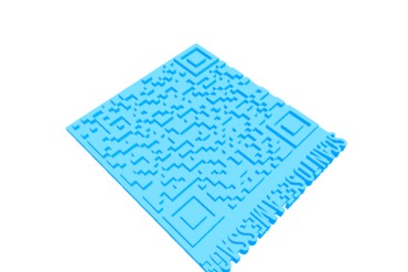 les codes qr l'éducation 3D print model - Mito3D