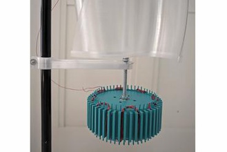 radiale del generatore maker fai da te alternatore turbina di vento il l'elettricità halbach neodym verticale della energia libera generatori 3d print model - Mito3D