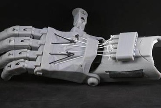 raptor hand e-nable other prosthetic prosthesis enable protesis 3d print model - Mito3D