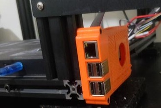 Himbeere pi 3b+ Fall Mantel Base Realität Ender 5 3D Drucker Teile Verbesserungen ender ender5 montieren 3d print model - Mito3D