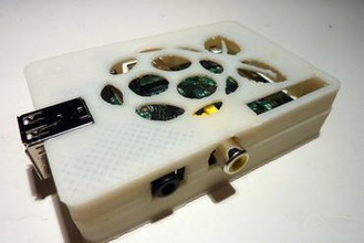raspberry pi Gehäuse gpio-Zugriff maker diy 3d print model - Mito3D