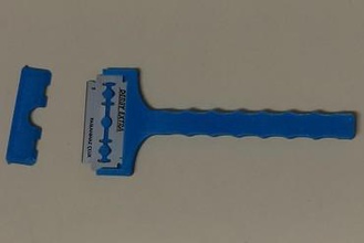razor blade holder 3d-Drucker-Teile-Verbesserungen Halter Schaber 3d print model - Mito3D