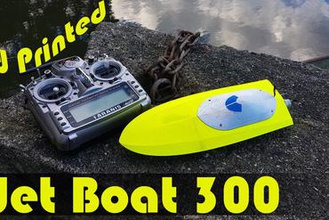 rc jet Boot 300 test drucken maker diy rcjetboat jetboat rcboat 3d print model - Mito3D