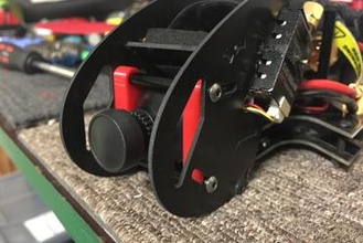 rcexplorer mini tricopter camera mount maker diy nightram drone racer hs1177 3d print model - Mito3D