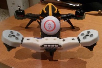 Querlenker hinten eachine v-tail 210 andere Drohnen-racer rc Ersatzteile 3d print model - Mito3D