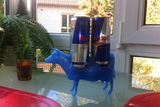 red bull can holder your home 3d print model - Mito3D