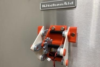refrigerator rover toys climber climbing mechanism freecad ultimaker 3d print model - Mito3D