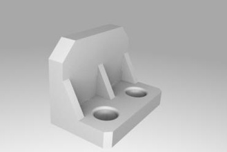 regalbrett halter estante titular su casa los senos paranasales 3d print model - Mito3D