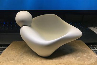 relax 1 art bowl sculpture 3d print model - Mito3D