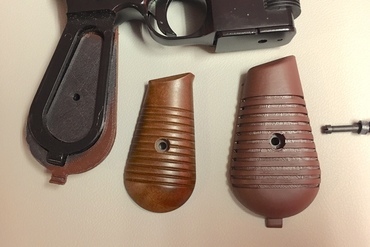 le remplacement de poignées aw m712 blaster-44 pistolet les jouets 3D print model - Mito3D