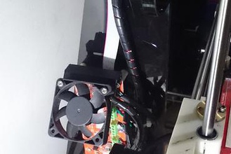 reprap i3 suporte para o ventilador Impressora 3d de peças acessórios 3d print model - Mito3D