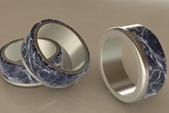 requiem ring Jewelry 3d print model - Mito3D