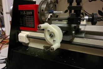 resettable handwheels mini lathe maker diy handwheel openscad mj-189 emco unimat turning 3d print model - Mito3D