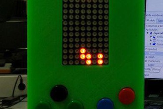 retro-Spiel duino Spiele arduino - Elektronik github Spiel retro 3d print model - Mito3D