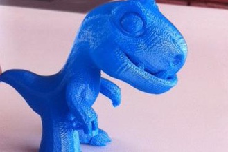 rex - Spielzeug Dinosaurier 3d-miniaturen 3d print model - Mito3D