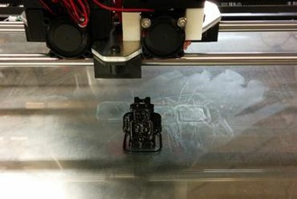 rigidbot hexagone hotend de montage L'imprimante 3d pièces améliorations 3d print model - Mito3D