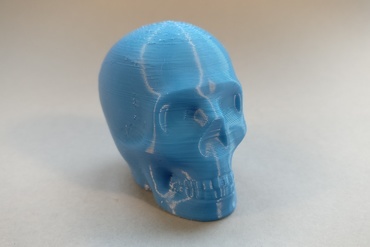 riley imprimível crânio miniaturas de morte esqueleto a cabeça osso 3D print model - Mito3D