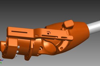 rit e-nable arm v043 3d printer parts enhancements printed prosthetic prosthesis enable upper derek 3d print model - Mito3D