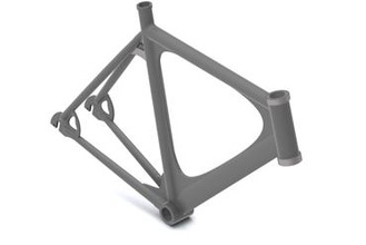 quadro de bicicleta estrada concurso moto peças substituição acessório compilação grandes dimensões desafio 3d print model - Mito3D