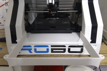 robo 3d r1+ çarpmak koruma 3D yazıcı parçalar geliştirmeler kamera binmek 3D print model - Mito3D