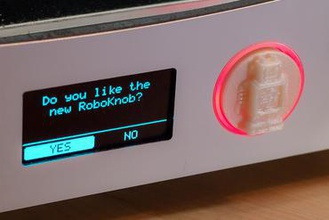 roboknob um2 Impresora 3d de piezas mejoras ultimaker2 3d print model - Mito3D