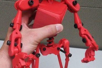 robot girl toys 3d print model - Mito3D