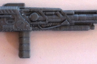 robot weapon hand gun toys 3D print model - Mito3D