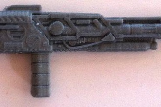 robot silah, el silah oyuncaklar 3d print model - Mito3D