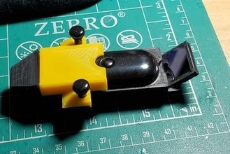 Rakete Horizont Standard Kamera Anschlüsse estes Astrocam Universal Gadget Raketentechnik montieren Spiegel 3d print model - Mito3D