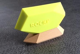 rocki dock gadget rockis stand wifi mount tabletop Tabelle 3d print model - Mito3D