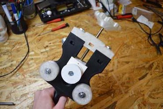 rulo bender maker diy araçlar bend mekanizması işçiliği alet freecacad boru bükme 3d print model - Mito3D