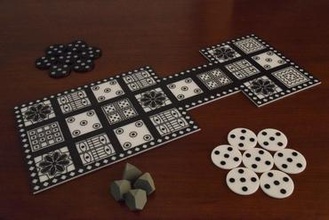 Kraliyet oyun ur Antik yazı tahtası oyunlar modüler malzemeli strateji 3d print model - Mito3D