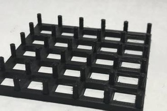 lastik bant geometrik kurulu maker diy Yönetim Kurulu geometri rubberband kauçuk matematik 3d print model - Mito3D