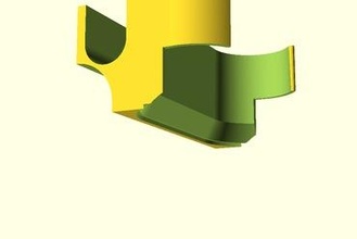 rumba carregador braçadeira casa openscad 3d print model - Mito3D