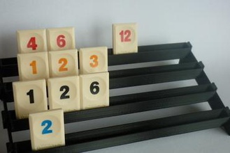 rummikub tile holders games 3d print model - Mito3D