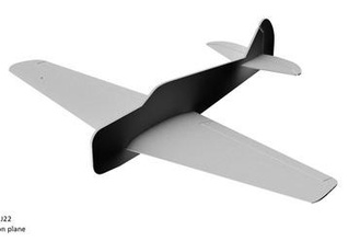 saab js22 - depron other j22 fly flying plane model modelplane rc r c daniel barspin nor e sweden sverige 3d print model - Mito3D