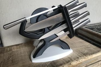 saraceno bloque del cuchillo su casa de cuchillos cocina 3d print model - Mito3D