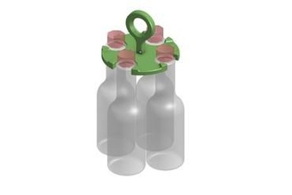 sauce bottle carrier 5 fl oz - 148 For your home needful 3d print model - Mito3D