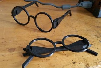 scalable harry potter glasses hinges toys costume harry potter glasses harry potter harry potter 