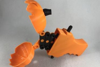 scissor jack o'lantern oyuncaklar Cadılar Bayramı 3d print model - Mito3D