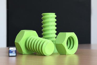 screw nut other 3d print model - Mito3D