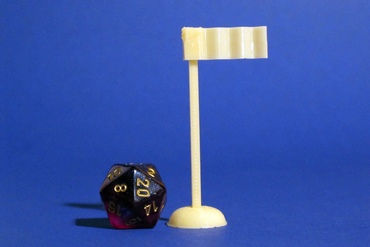 seej battaglia bandiera di base giochi la pennon 3D print model - Mito3D