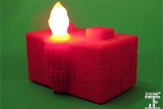 seej bloxen sconce games game arduino led wargaming 3d print model - Mito3D